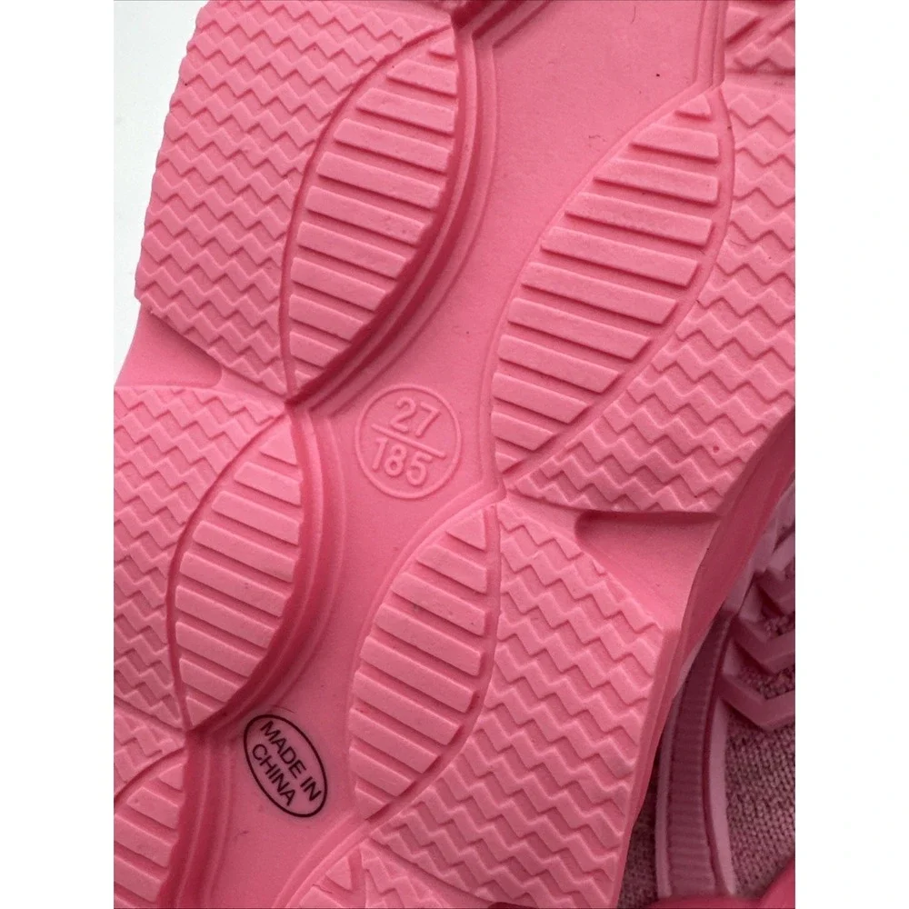 Kids Sneakers Girls Running Shoes Lightweight Outdoor Tennis Shoes 10 Pink New